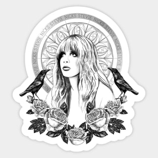 Stevie Nicks Angel Of Dreams Icon Sticker